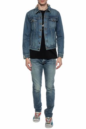 Raw-trimmed denim jacket, zdjęcie 2 Raw-trimmed denim jacket od Saint Laurent